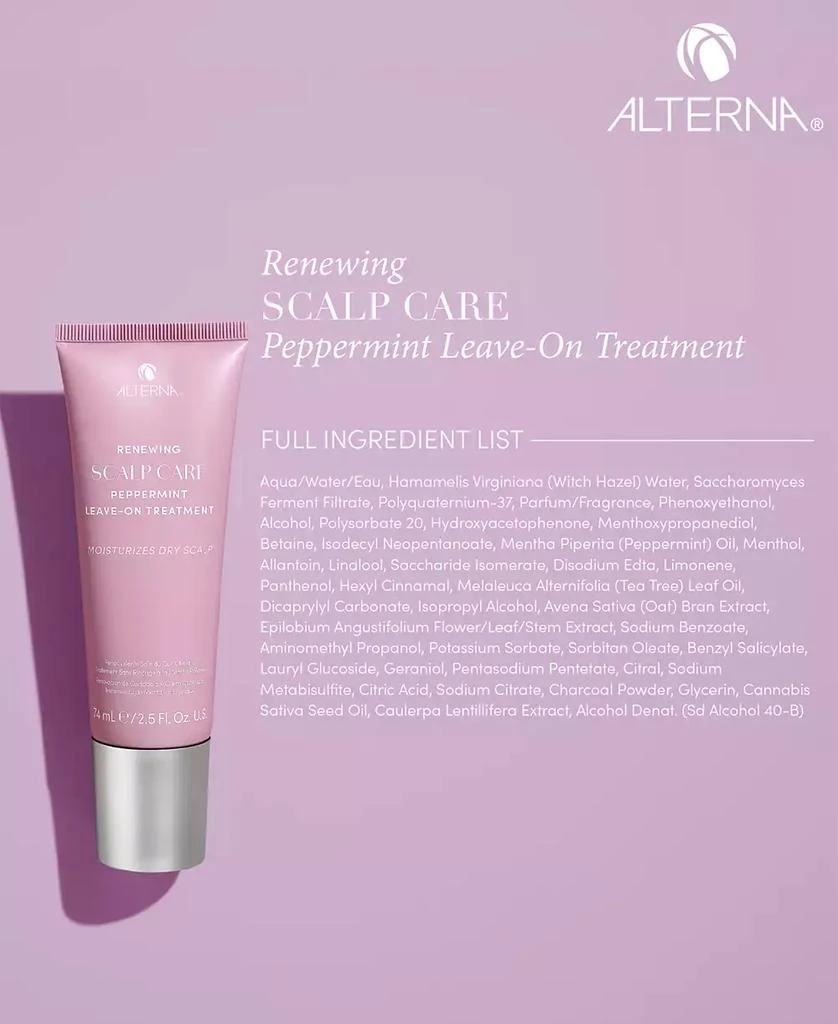 ALTERNA Renewing Scalp Care Peppermint Leave-On Treatment, 2.5 oz. 7