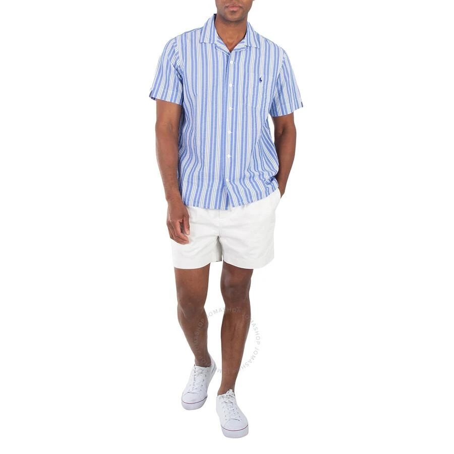 Ralph Lauren Men's White Mid-Rise Cotton Chino Shorts 1
