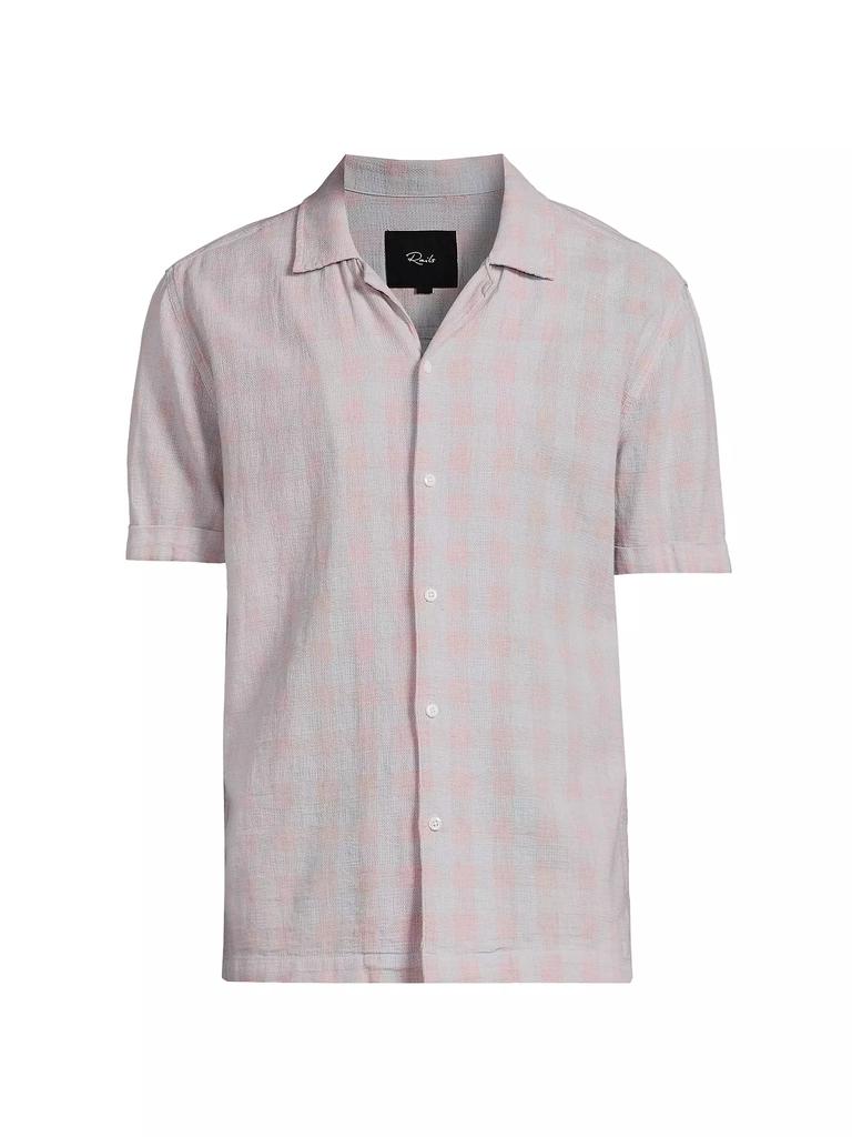 Rails Dresden Gingham Cotton Camp Shirt