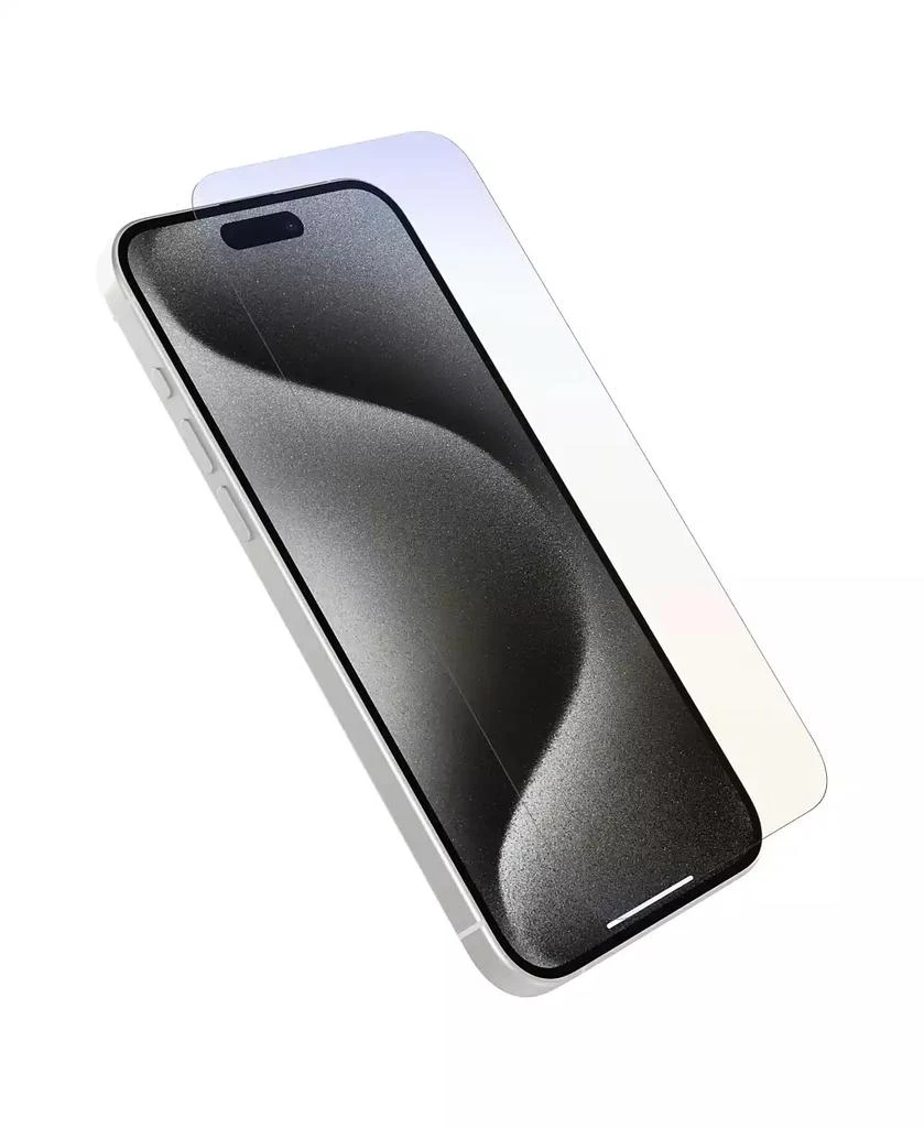 Otterbox Premium Pro Glass Antimicrobial Blue Light Screen Protector for Apple iPhone 15 Pro Max
