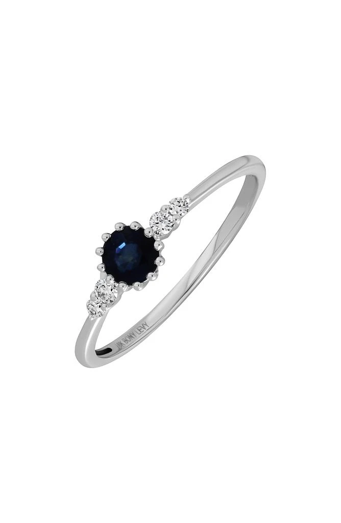 Bony Levy El Mar Trend Diamond & Sapphire Ring 1