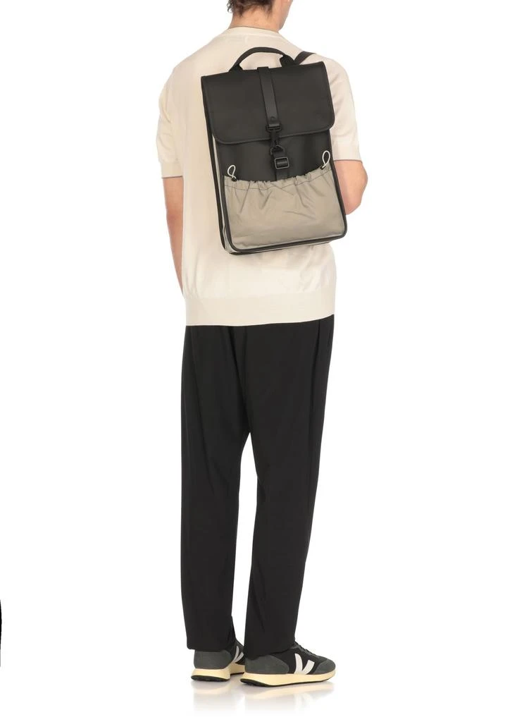 RAINS Rains Mini Mix Foldover Top Backpack 4