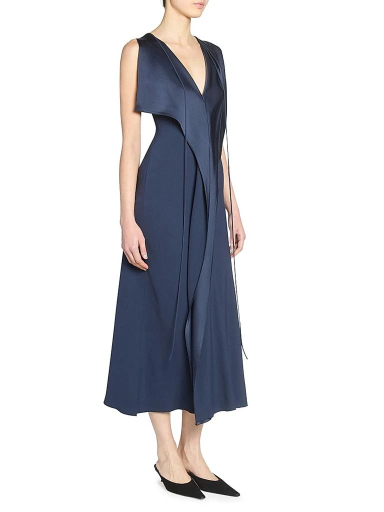 stretch crepe midi dress Roland Mouret Cannock Stretch-crepe Midi Dress – Runway Catalog
