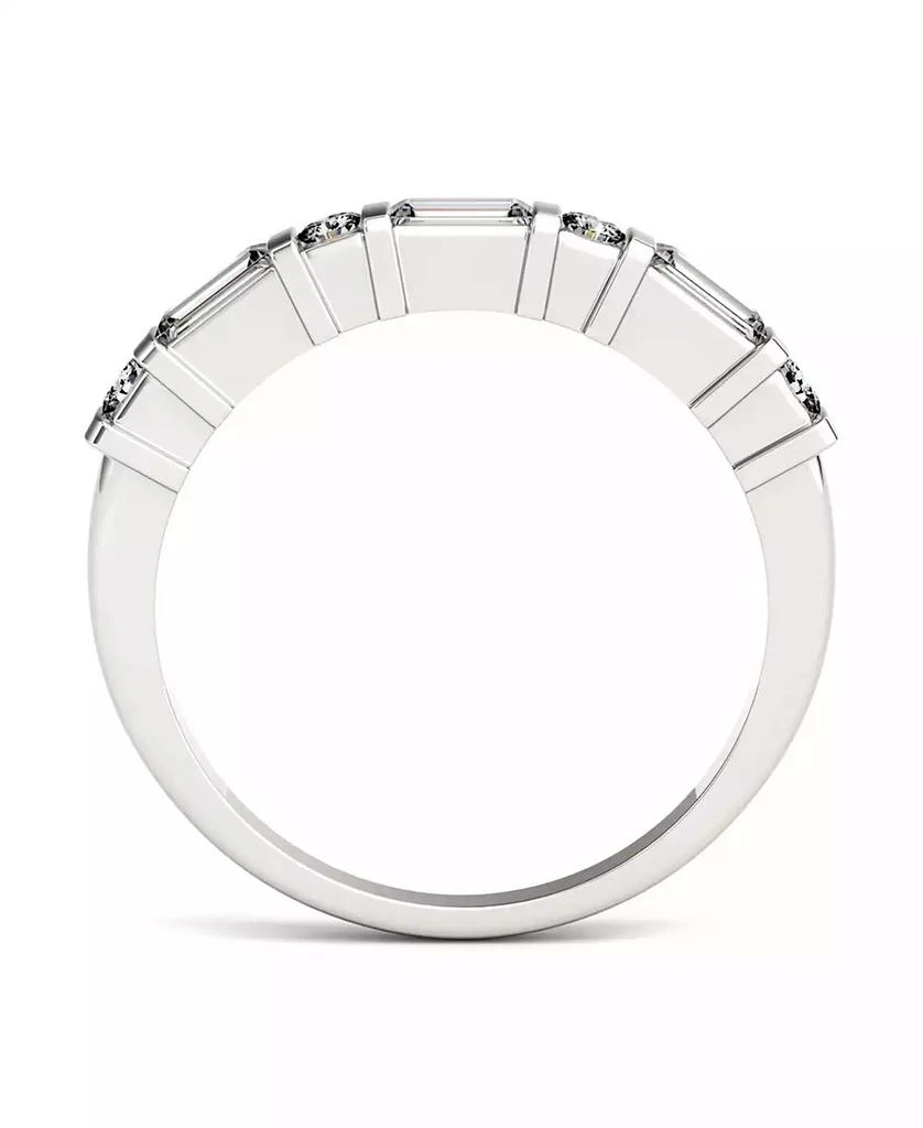 Charles & Colvard Moissanite Baguette Wedding Band 1/2 ct. t.w. Diamond Equivalent in 14k White Gold 4