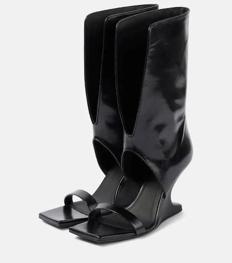 Rick Owens Cantilever 80 leather sandals 4