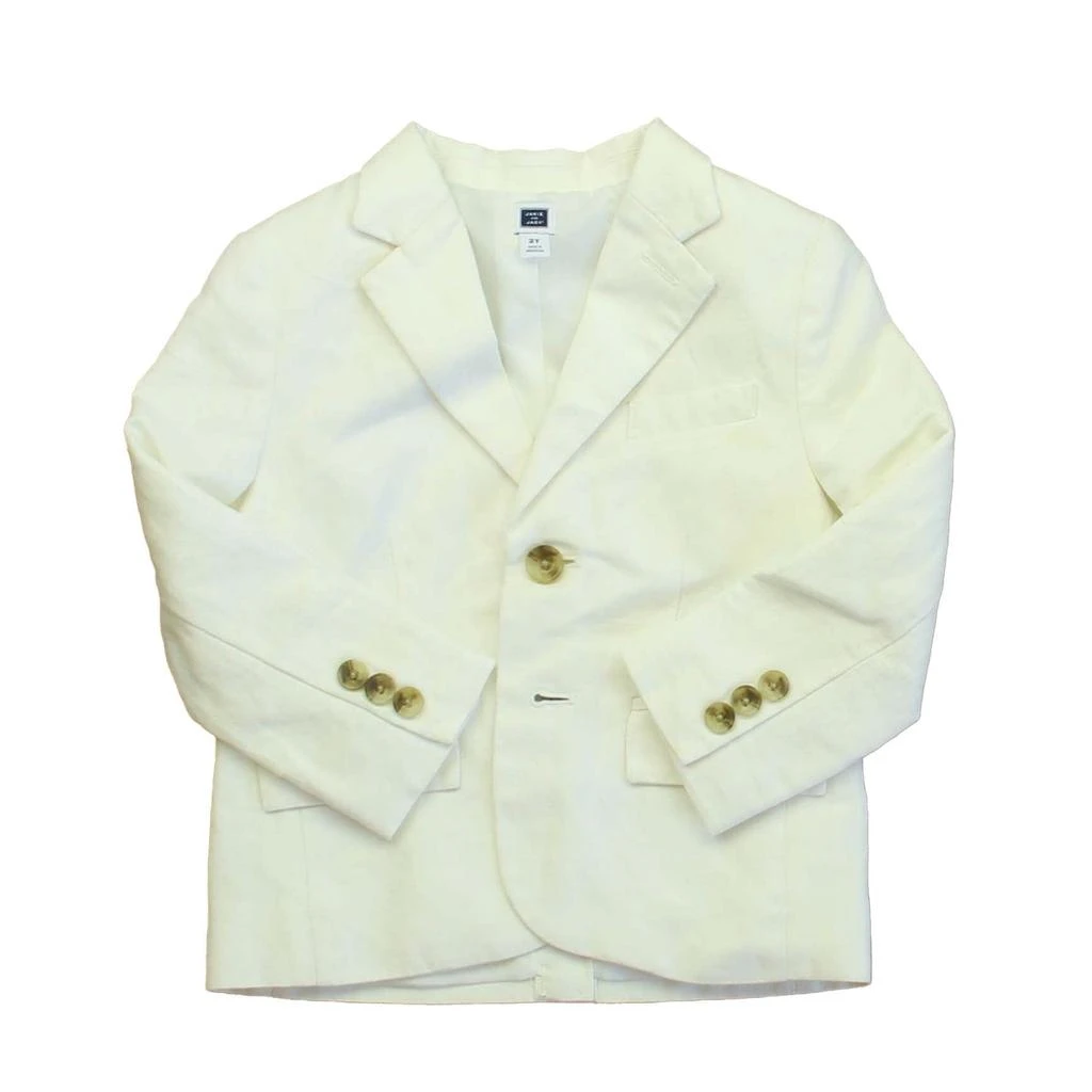 Janie and Jack Boys White Sports Coat