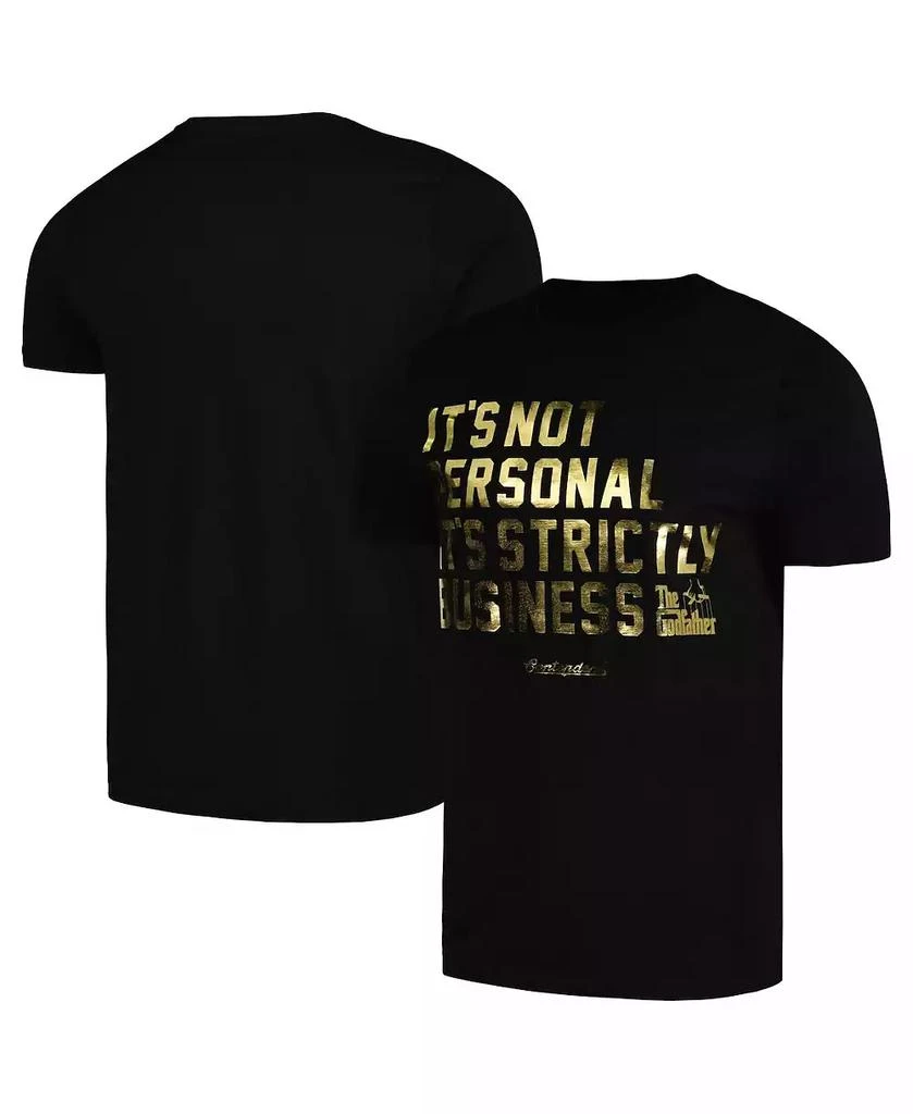 Contenders Clothing Men's Black The Godfather Strictly Business T-shirt 2