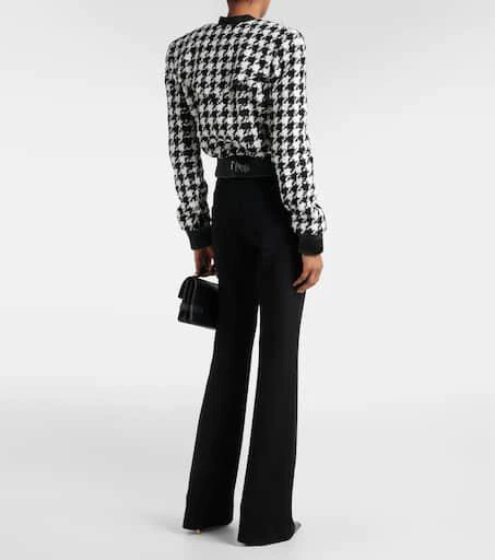 Balmain Houndstooth tweed jacket 3