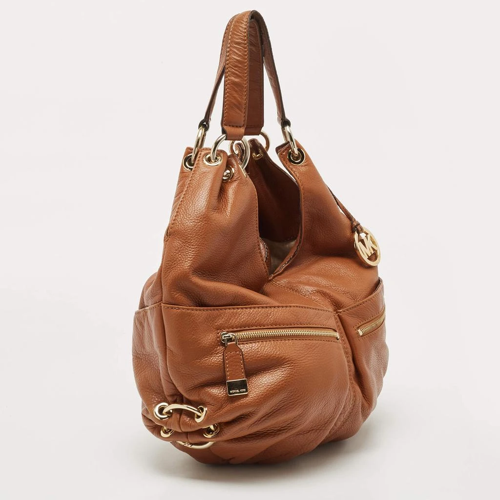 Michael Kors Michael Kors Brown Soft Leather Large Layton Hobo 3