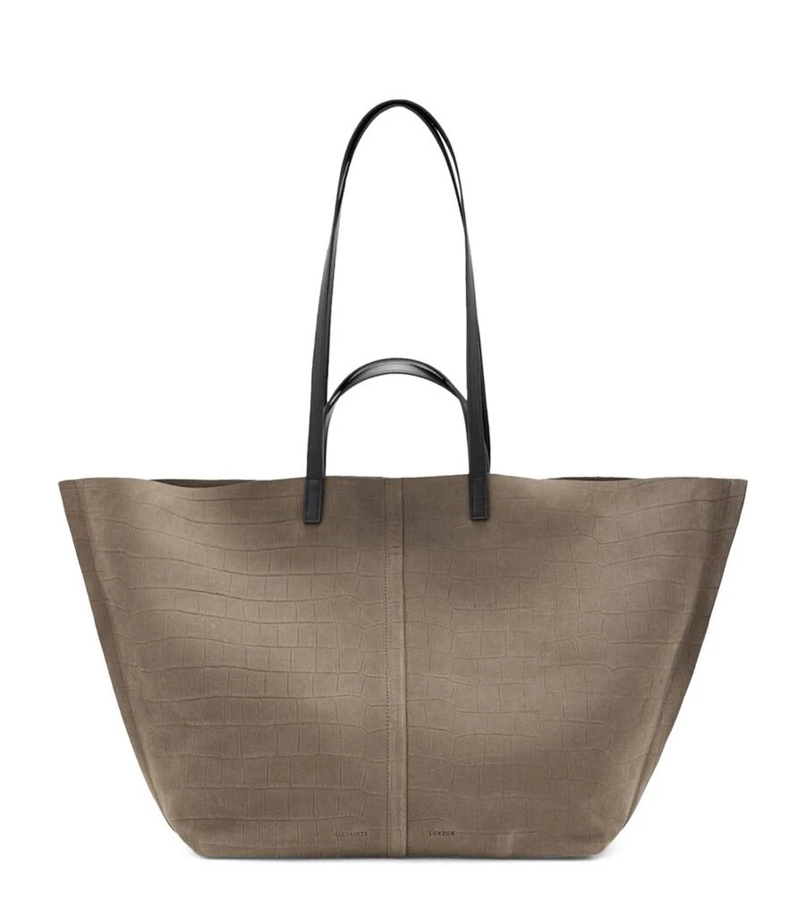 ALL SAINTS Leather Phoenix Tote Bag 1