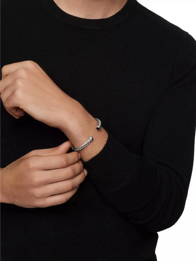 David Yurman Cable Cuff Bracelet in Sterling Silver 2