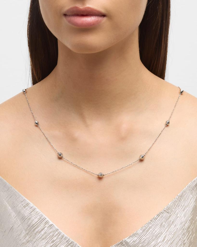 Platinum Born Orbit Necklace