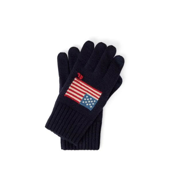 Ralph Lauren Wool-blend gloves