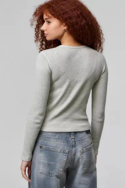 BDG BDG Waffle Knit Top 4