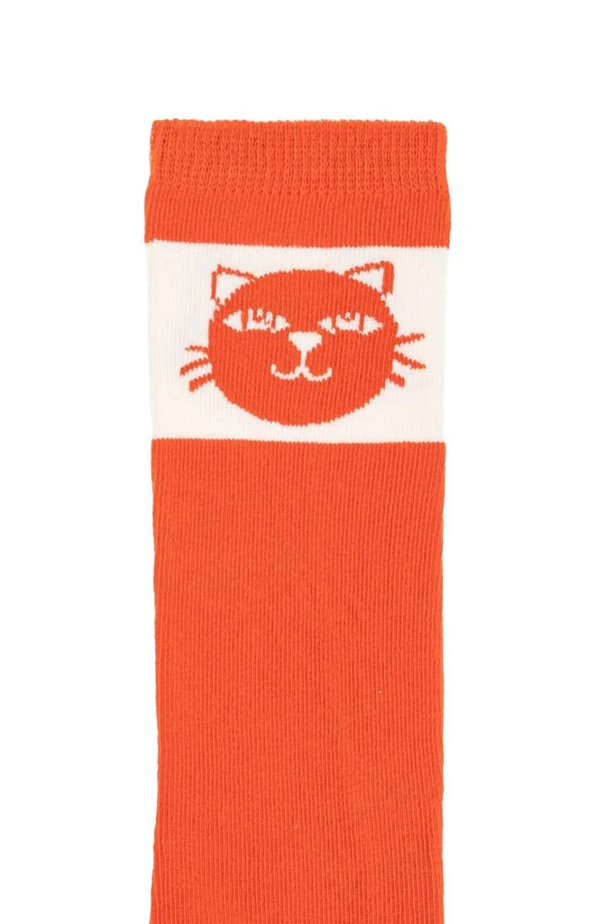 Mini Rodini Mini Rodini Cats Knee-High Socks 3