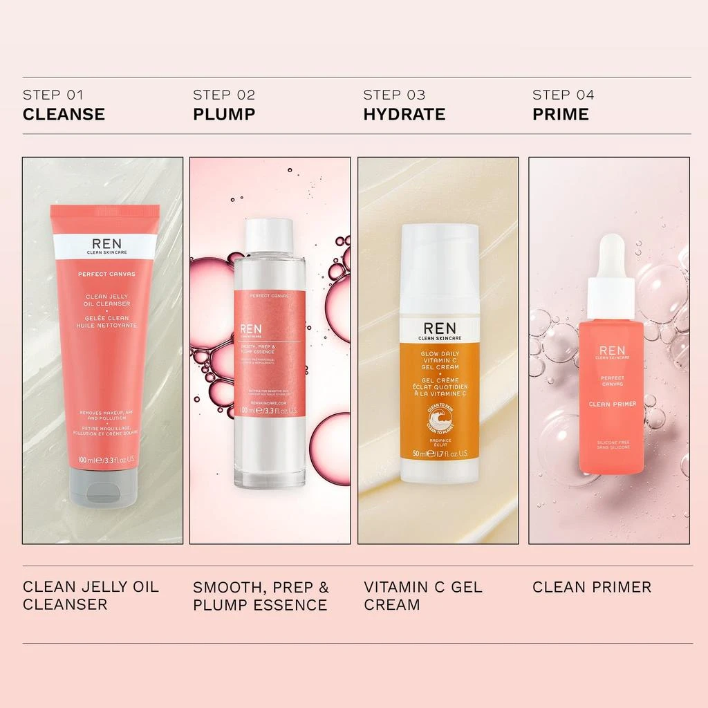 REN Clean Skincare Perfect Canvas Clean Jelly Oil Cleanser 6