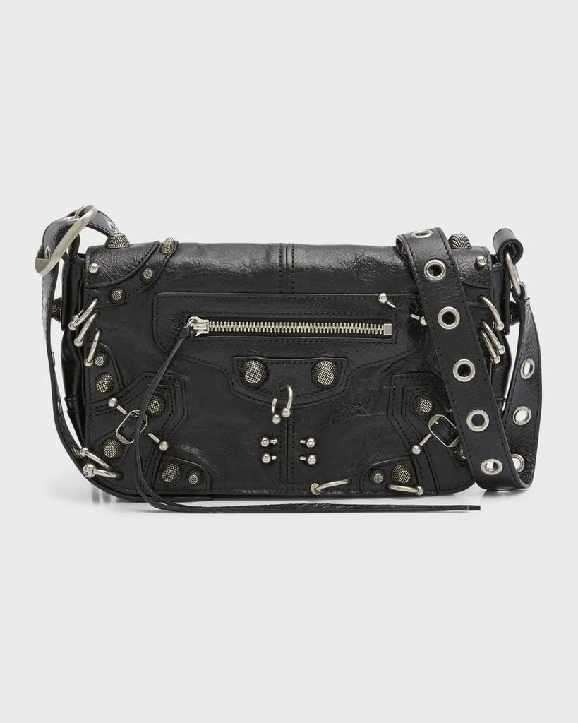 Balenciaga Men's Le Cagole Men XS Flap Bag With Piercing 1