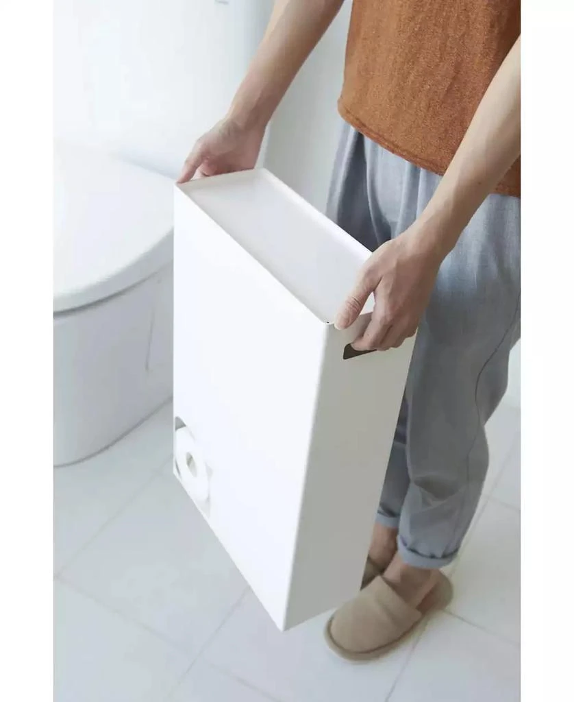 Yamazaki Home Plate Toilet Paper Stocker 6