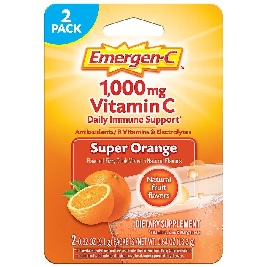 Emergen-C Vitamin C Powder Super Orange 1