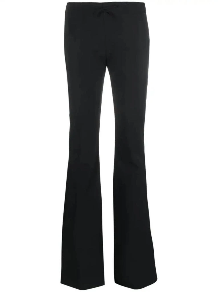 BLUMARINE Flared Trousers With Bow Detail 1