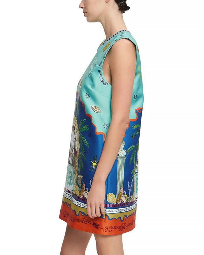 ALÉMAIS Surrealist Summer Mini Dress 4