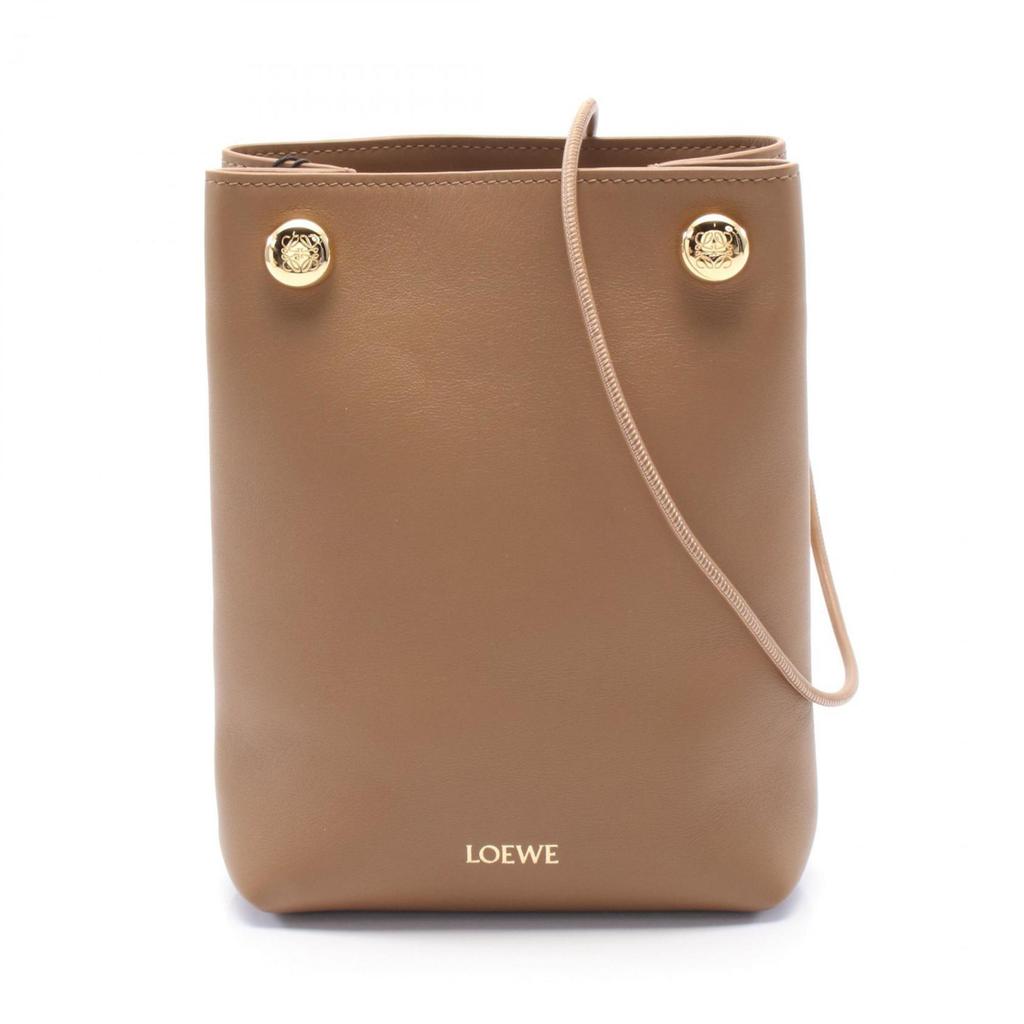 Loewe Leather Pouch Shoulder Bag (Pre-Owned)