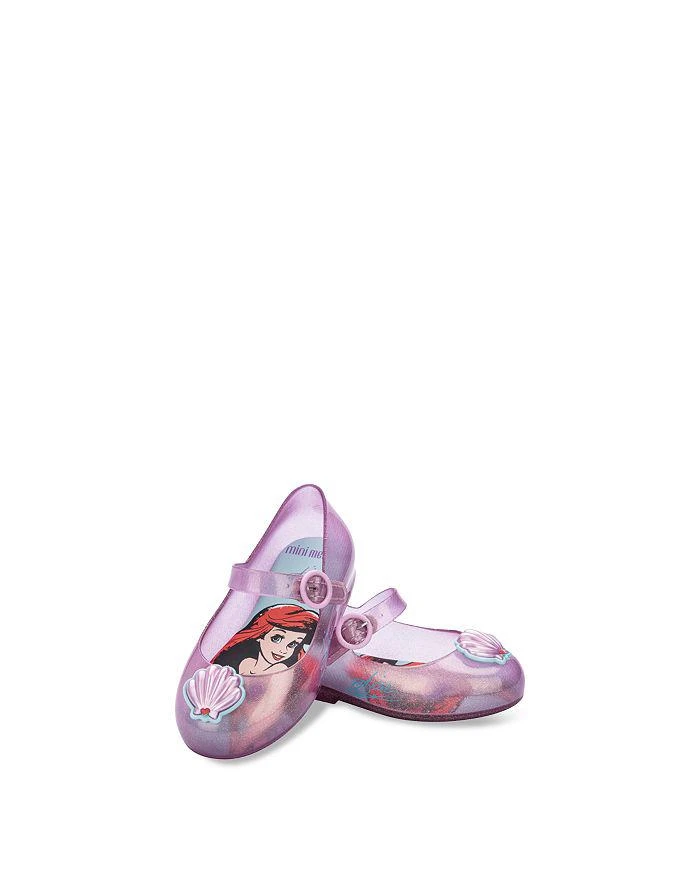 Mini Melissa Girls' Mini Sweet Love Disney Princess Flats - Toddler 3