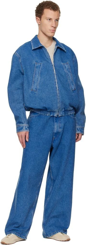 Marni Blue Faded Denim Jacket 4