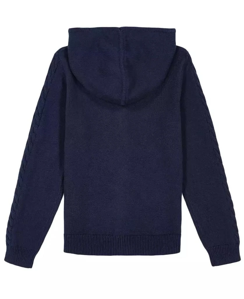 Tommy Hilfiger Big Girls Zip-Up Cardigan Sweater 4