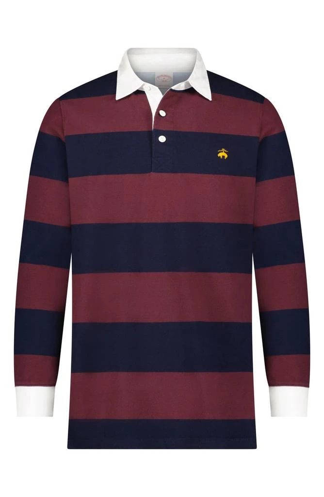 Brooks Brothers Stripe Long Sleeve Rugby Shirt 1
