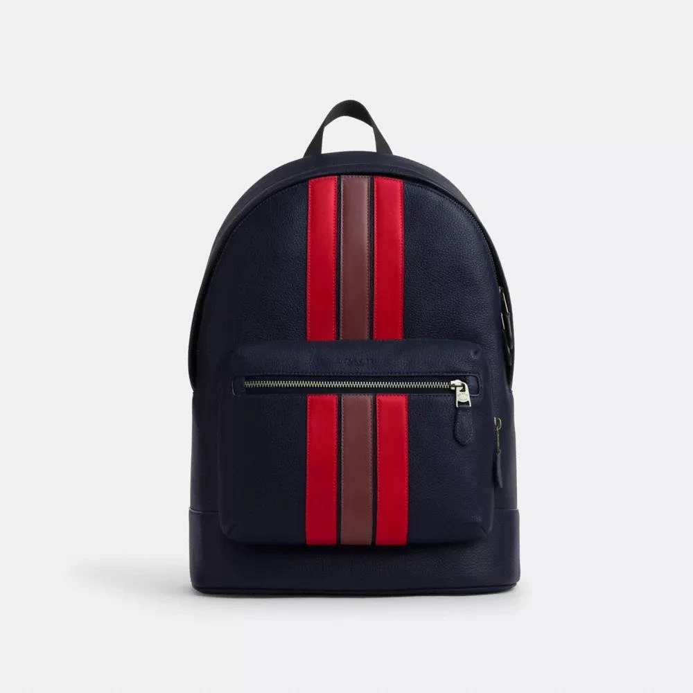 Shop West Backpack With Varsity Stripe on Sale at BeyondStyle  Get 70% Off  West Backpack With Varsity Stripe with Limited-Time Flash Deals, Exclusive  Discounts, and Special Offers. Enjoy Unbeatable Savings on