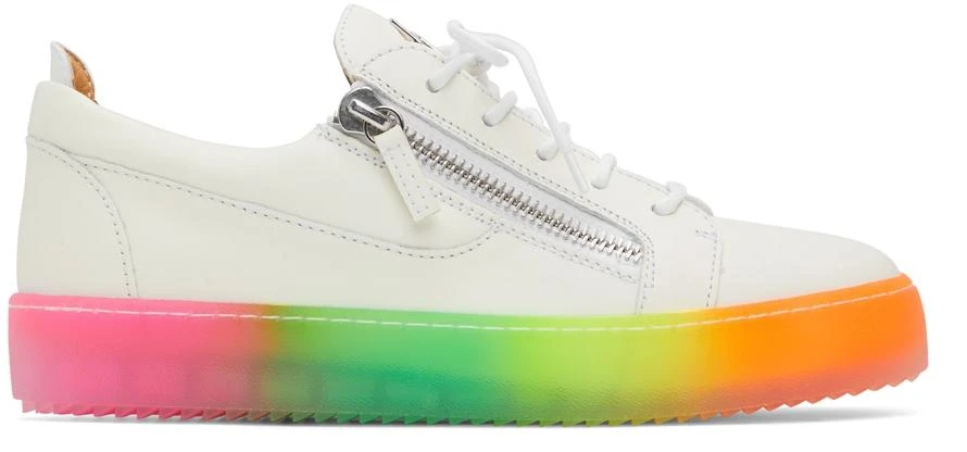 Giuseppe Zanotti White Frankie Sneakers 1