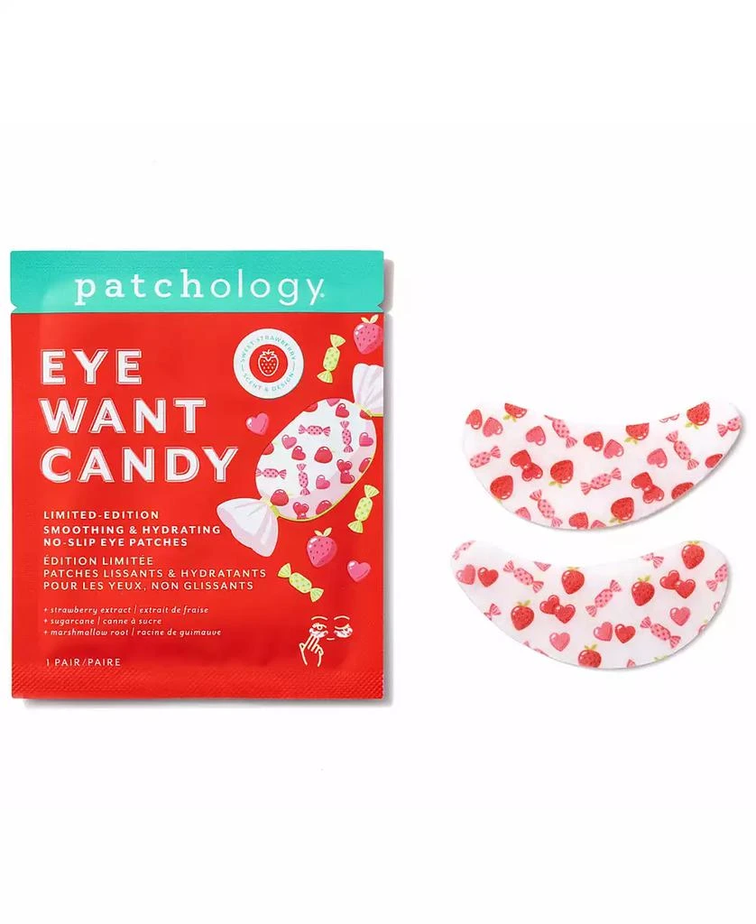 Patchology Eye Want Candy Smoothing and Hydrating No-Slip Eye Patches, Single