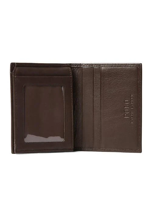 Ralph Lauren Ralph Lauren Pebbled Leather Billfold Wallet 3