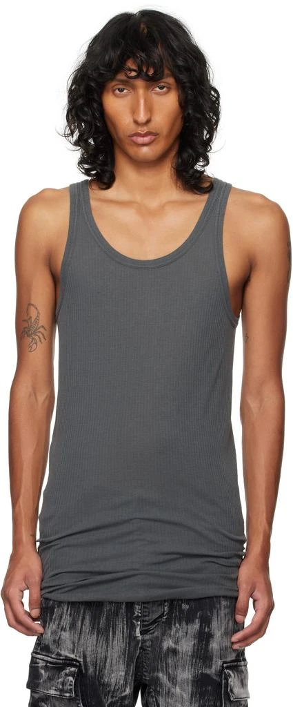 11 by Boris Bidjan Saberi Gray T1B Tank Top 1