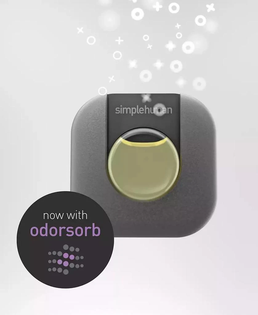 simplehuman 55 Liter Rectangular Kitchen Trash Can with Liner Pocket 6