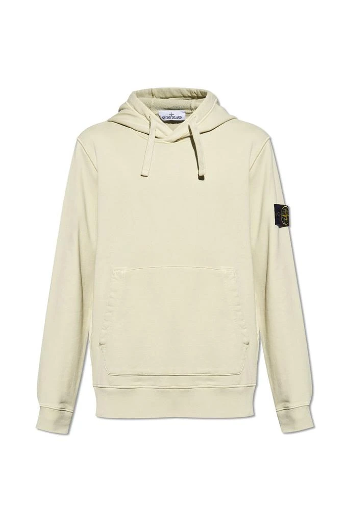 Stone Island Stone Island Logo Patch Drawstring Hoodie 1