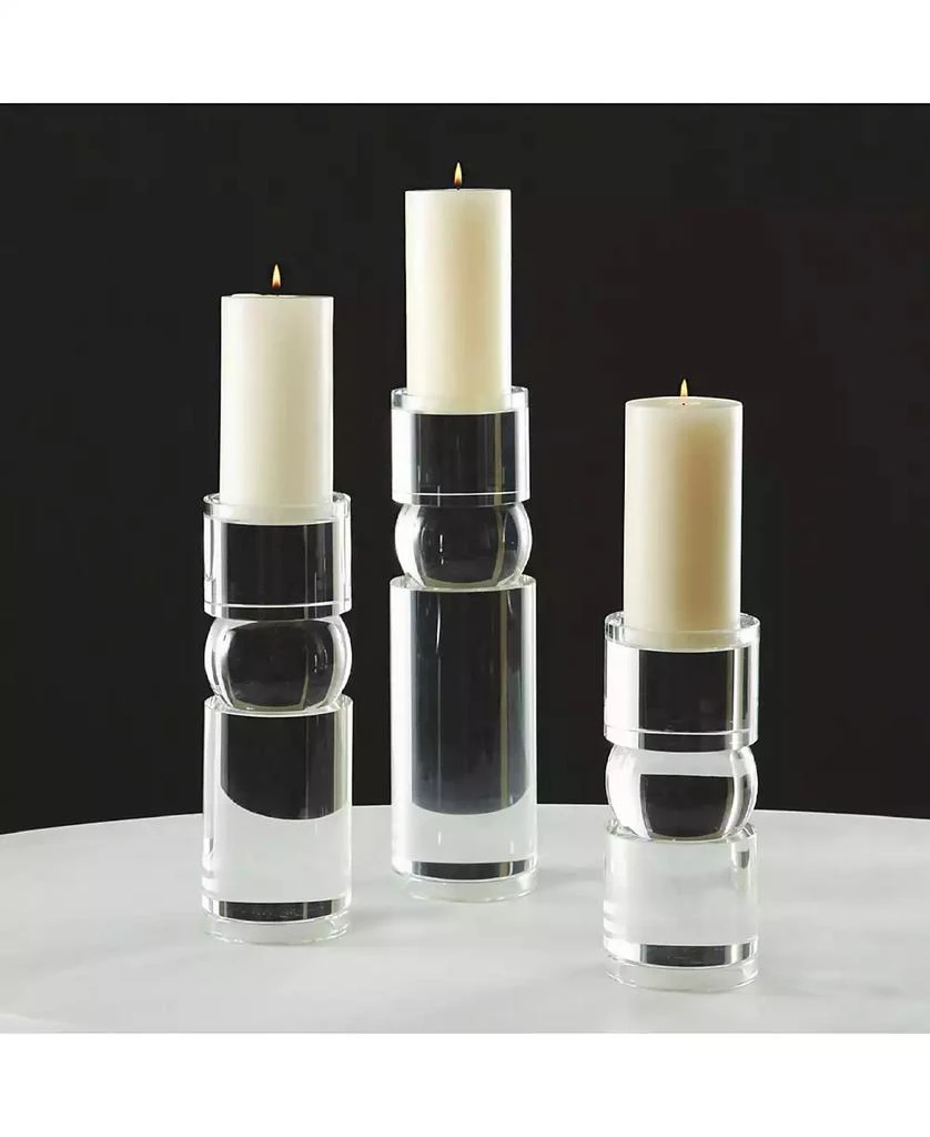 Global Views Crystal Candleholder Large