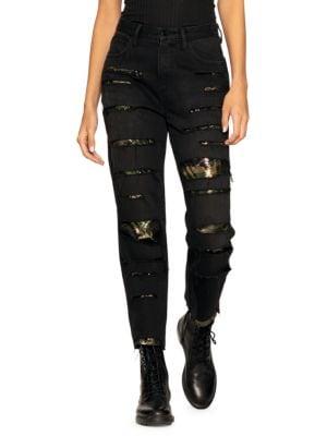 Blue Revival Piper Tearing It Up Distressed Jeans