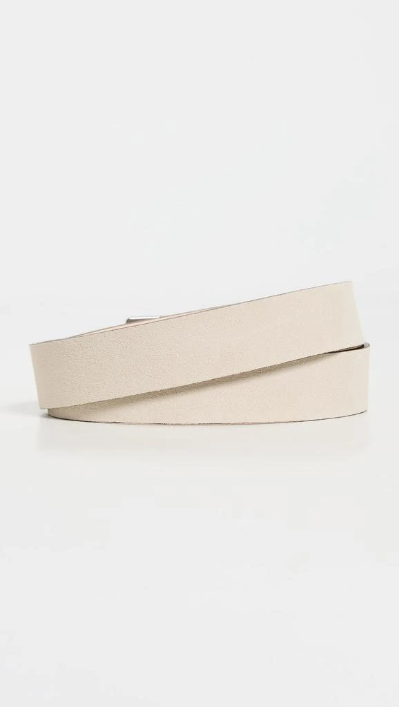 rag & bone Harlow Belt Greige Suede Size XS Shop Harlow Belt on Sale at BeyondStyle – Get 40% Off Harlow  main image 4