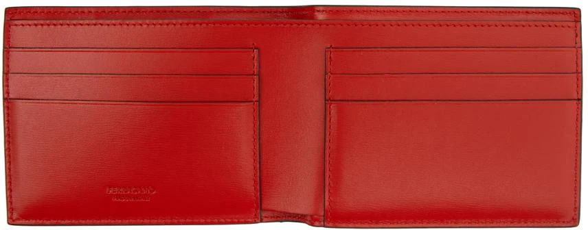 Salvatore Ferragamo Red & Black Bicolor Wallet 3