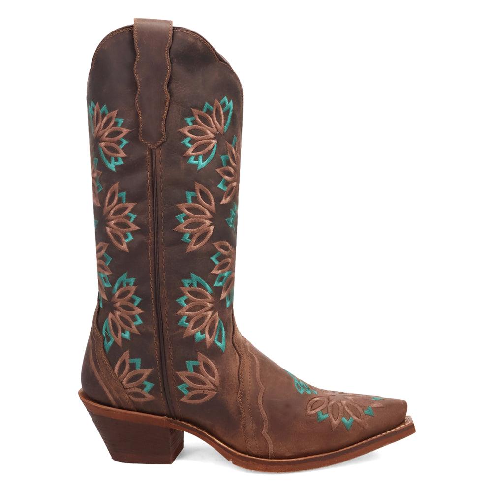 Laredo Filly Embroidered Snip Toe Cowboy Boots