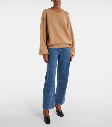 Khaite Kerrie mid-rise wide-leg jeans 2