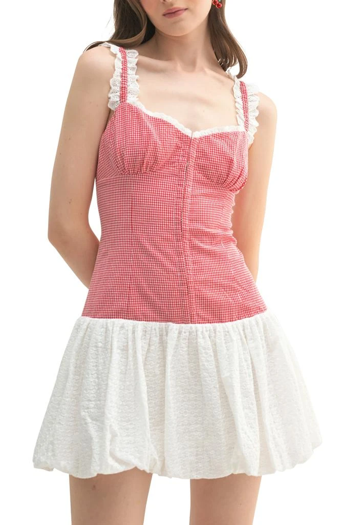 Lush Bustier Bubble Dress 1