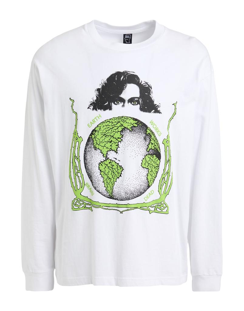 【BRAIN DEAD】 Bongo Brain T-shirt / White Bongo Brain T-shirt - White – Brain Dead