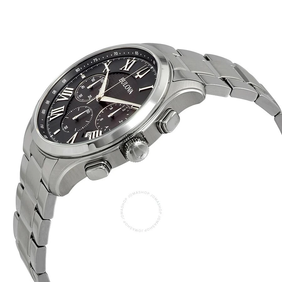 Bulova Bulova Classic Chronograph Black Dial Men's Watch 96B288 2
