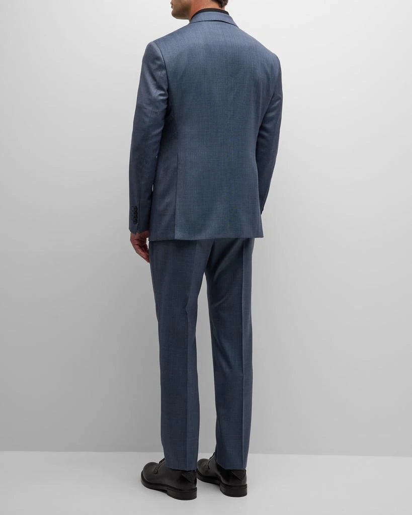 Emporio Armani Men's Solid Wool-Blend Suit 5