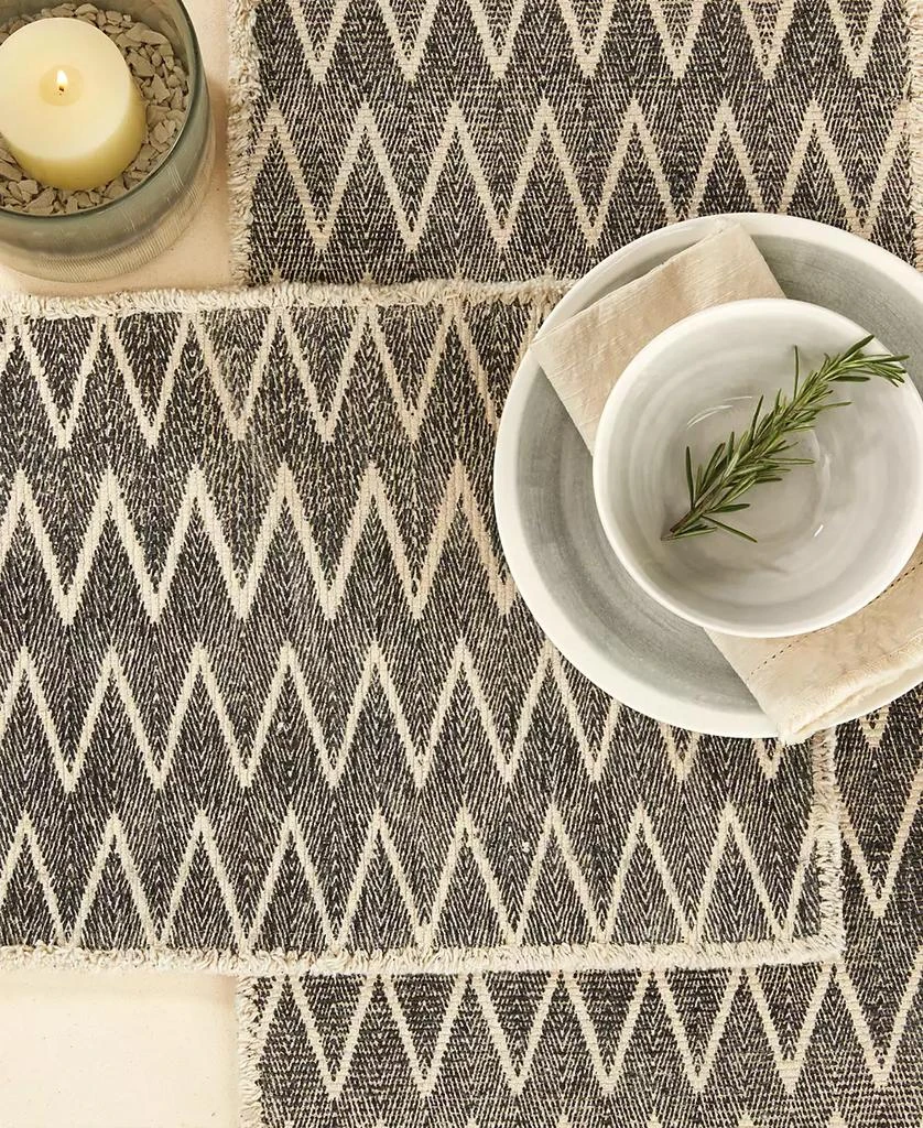 Tableau Black Zig Zag Runner 2