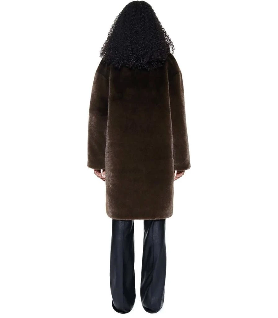STAND STUDIO Stand Studio Camille Cocoon Brown Coat 4