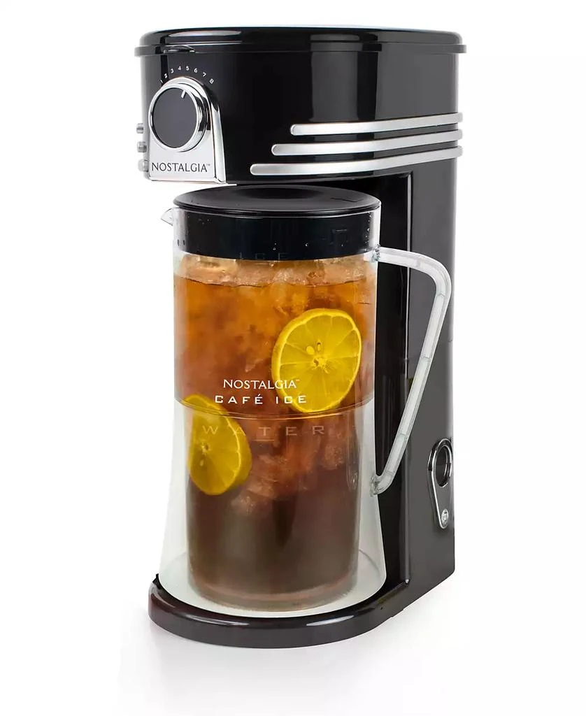 Nostalgia Café Ice 3 Quart Iced Coffee And Tea Brewing System with Plastic Pitcher 6